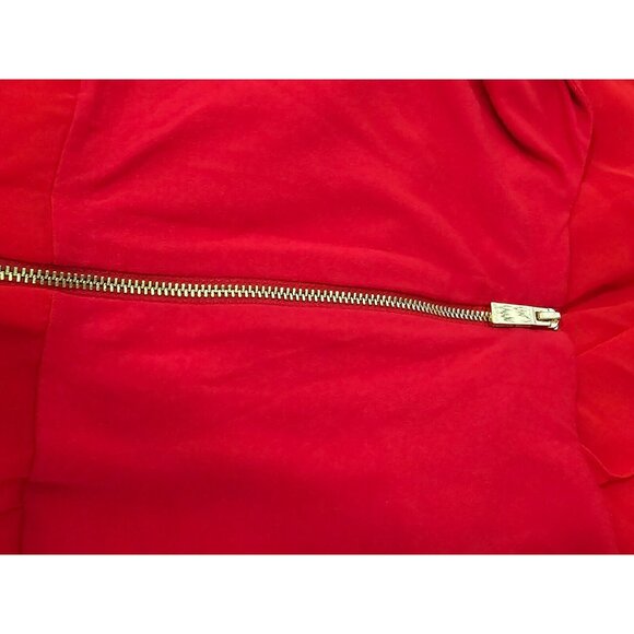 Designer Vince Camuto Dress, Size M, Red, Maxi, Long Sleeve, Prom, Evening, - Picture 5 of 5